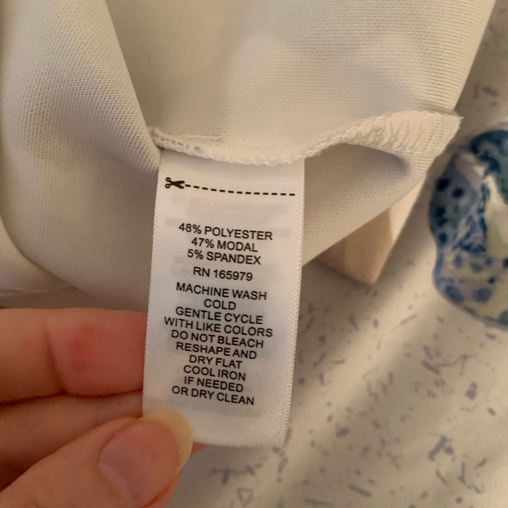 Cable & Gauge Camouflage Hoodie in Beige and White size Medium - Picture 4 of 5